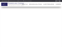 Tablet Screenshot of edwardsandco.net